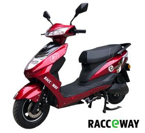 Elektroskútr RACCEWAY® CITY 21, červený + Nosič