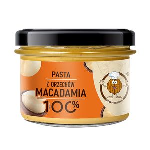 Pasta z orzechów makadamia 100%