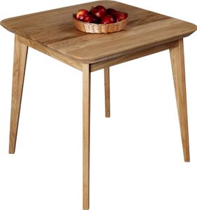 Krok Wood Esstisch Paris aus Massivholz in Eiche  75x75x75 cm