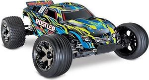 TRAXXAS TRAXXAS Rustler VXL gelb BL ohne Akku/Lader TRX37076-4YLW