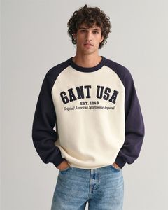 Gant Usa Sweatshirt Beige L Mann Beige L