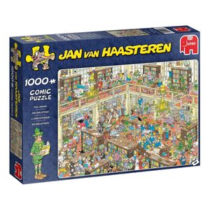 Jumbo 19092 Jan van Haasteren Die Bibliothek,1000 Teile Puzzle