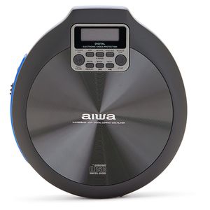 Aiwa walk blue / mp3 cd player