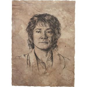 Weta Workshop Der Hobbit Kunstdruck Portrait of Bilbo Baggins 21 x 28 cm