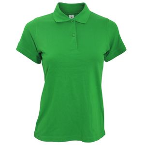 B&C Safran Damen Poloshirt, Kurzarm BC104 (XS) (Kellygrün)