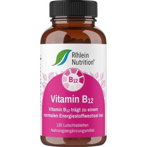 Vitamin B12 1 000 ug pastilky vegan, 120 St LUT