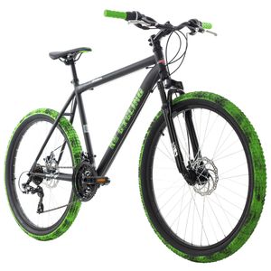 Mountainbike Hardtail Crusher 26“ schwarz-grün RH 51 cm KS Cycling