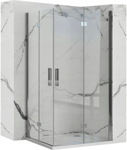 Rea Duschkabine Molier Double 100X100 Chrome