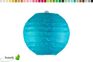 1 Lampion 10cm, Farbauswahl:türkis 340 1 Lampion 10cm, Farbauswahl:türkis 340