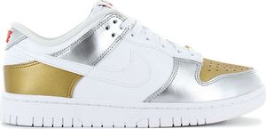 Nike Dunk Low Heirloom (W) - Damen Schuhe Gold-Silber-Weiß DH4403-700 , Größe: EU 40 US 8.5