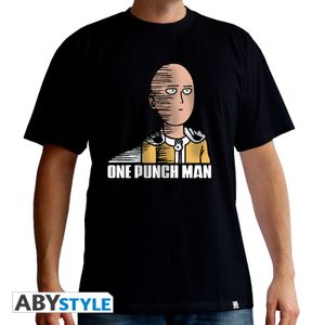 One Punch Man T-Shirt - Saitama Fun (schwarz) M