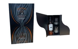 BOWMORE® Whisky "LIMITED EDITION" BOTTLE & GLASS PACK 12 JAHRE alc 40% vol 0,7L