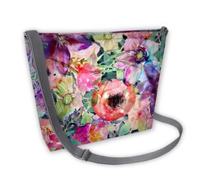 ARCO DESIGN Torebka shopper SAMBA Flora 31 x 24 cm