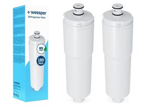 2x Wessper Wasserfilter für Kühlschrank Bosch, Siemens, Neff ersatz für  CS-52 VOLFLTR10 00576336, 576336, 640565, CS-452 451 51