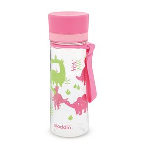 aladdin | AVEO - Kindertrinkflasche, 3 Designs, 0.35 L: pink-dinos