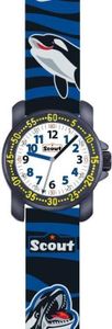 Scout Jungen Analog Quarz Uhr mit Textil Armband 376.009