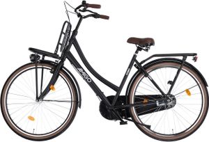 AMIGO Transportfahrräder Damen Sturdy 28 Zoll 53 cm Damen 3G Rücktrittbremse Mattschwarz AMIGO Transportfahrräder Damen Sturdy 28 Zoll 53 cm Damen 3G Rücktrittbremse Mattschwarz