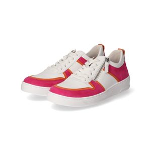 Gabor - Sneaker - weiss pink, Größe:8, Farbe:weiss/clemen./pink 1