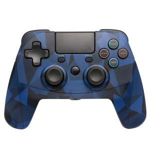 snakebyte GAME:PAD 4S - camo blau - Wireless Bluetooth Controller für PlayStation 4, Analoge Joysticks, Kopfhöreranschluss, Dual Vibration Feedback