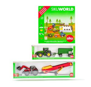 SIKU Farmer - set zemědělské stroje B,1:50