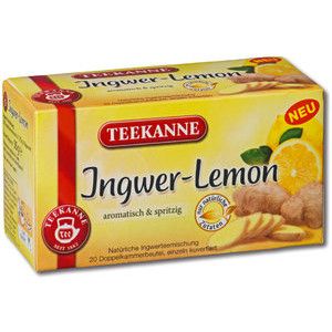 Teekanne Ingwer Lemon Ingwerteemischung mit spritziger Zitrone 35g