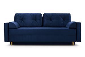 Schlafsofa Sofa Couch Ausklappbares Sofa Schlaffunktion Bettkasten Kronos 09 (Astoria)