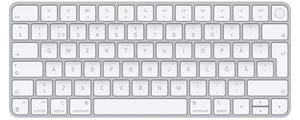 Apple Magic, 60%, Verkabelt & Kabellos, USB + Bluetooth, Aluminium, Weiß