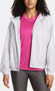 Under Armour Women's Sport Windbreaker Jacket Halo Gray/White L Bežecká bunda