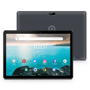 Tablet 10.1 Zoll Android 10.0 3G-Handy-Tablets mit 64 GB Speicher, SIM-Kartensteckplatz, 8MP-Kamera, WLAN, Bluetooth, GPS, Quad-Core, HD-IPS-Touchscre