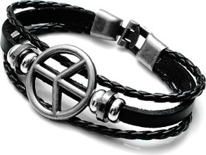 Lederarmband Peace Bracelet peace Armband Frieden