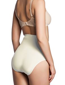 Skin Wrap Shapewear Damen - Bauchweg Unterhose Damen (S-XXL) Figurformende Unterwäsche - Seamless Miederhose Bauch weg - leicht & formend, Größe:46 (2XL), Farbe:Champagner (CH)