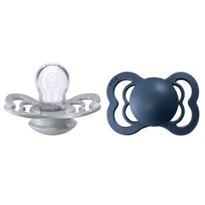 Bibs Schnuller 2er Pack Supreme - Silikon - Cloud OneSize