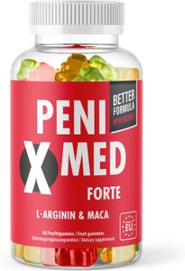 PeniX med Forte | Gummies für den aktiven Mann - 60-Tage-Vorrat | mit 60 Penixmed pro Dose 1x