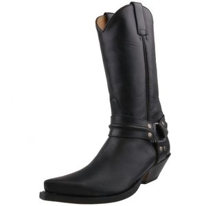 Sendra Cowboy Stiefel 3305 Schwarz, Schuhgröße:EUR 45