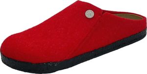 Birkenstock 1024974 Uni Tieffussbett-Pantoffel Zermatt Rot, Rot, Gr. 40
