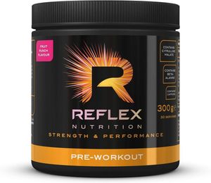 Reflex Nutrition - Pre-Workout, Fruchtpunsch, Pulver, 300g