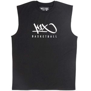 K1X Hardwood | Sleeveless Basketball Tee mk3, Farbe:Schwarz, Kleidergröße:3XL