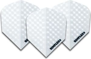 Harrows Dimplex Standard Dart Flights Weiß