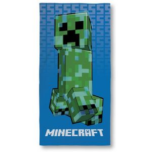 Niebieski ręcznik Minecraft