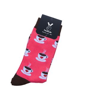 TwoSocks lustige Socken - Kaffee Socken, Motivsocken für Damen & Herren  Baumwolle Einheitsgröße