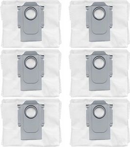 Mobilly náhradní sáčky pro Roborock S8 Pro Ultra, S8+, S7 MaxV, Q Revo, Q8 Max+, Q7+, Q5+, 6 ks