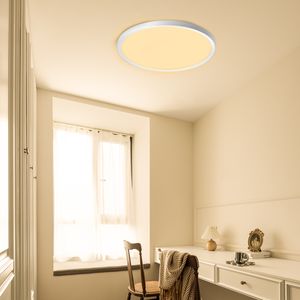 LARS360 48W kulaté LED stropní svítidlo teplá bílá svítidlo odolné proti vlhkosti 28cm stropní svítidlo odolné proti vlhkosti IP44 obývací pokoj ložnice koupelna