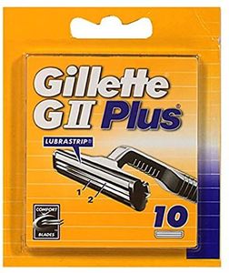 Gillette GII Plus Nachfüllklingen Herren - 10 Stück