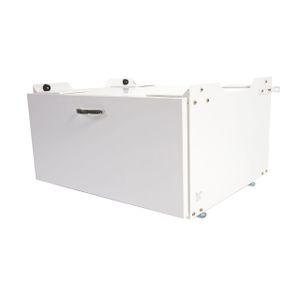 Spodná skrinka na práčku HWC-E50, podstavec s podstavcom, zásuvka 33x61x52cm ~ biela