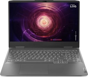 Herní notebook Lenovo LOQ 3 | 15,6" Full HD displej | 144Hz | AMD Ryzen 5 7640HS | 16GB RAM | 512GB SSD | NVIDIA GeForce RTX 3050 | Win11 Home | QWERTZ