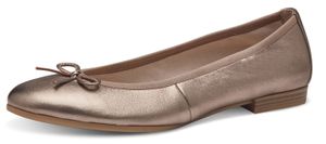 Tamaris Damen Ballerina klassisch Schleife Leder 1-22116-41, Größe:38 EU, Farbe:Mehrfarbig