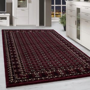 Homebyhome Kurzflor Teppich mit orientalischem Design, Weich & Robust für Wohnzimmer oder Schlafzimmer Grösse 300x400 cm