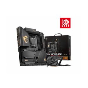 MSI MEG X670E ACE - Motherboard - E-ATX - Socket AM5 - AMD X670E Chipsatz - USB 3.2 Gen 1, USB 3.2 Gen 2, USB-C Gen 2x2, USB-C 3.2 Gen2 - 10 Gigabit LAN, Wi-Fi 6, Bluetooth - Onboard-Grafik (CPU erforderlich) - HD Audio (8-Kanal)
