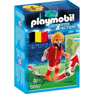 PLAYMOBIL - Fußballspieler Belgien (6897)