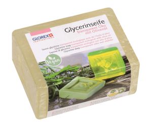Glycerin Öko-Gießseife "Olivenöl", Transparent 500 g